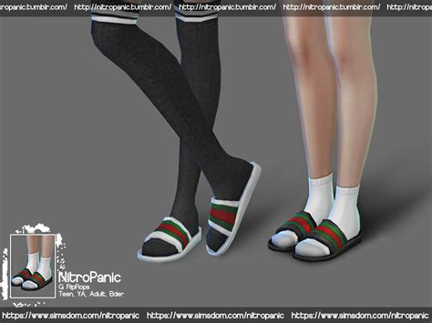 ts4 mens gucci slides|sims 4 gucci pants.